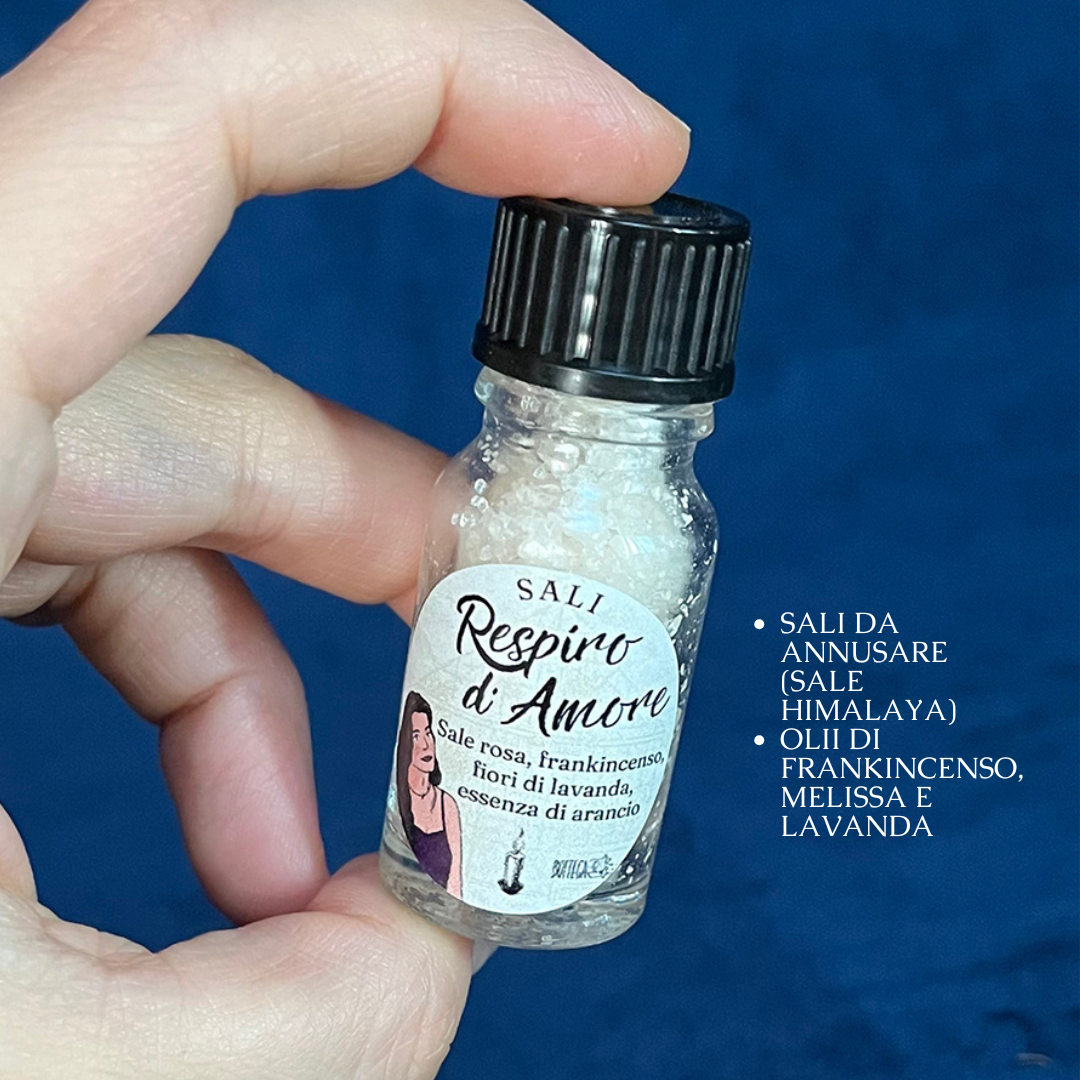 Bundle Kit "Magia pratica" candela, profumo ambiente e amuleto, edizione limitata witchy