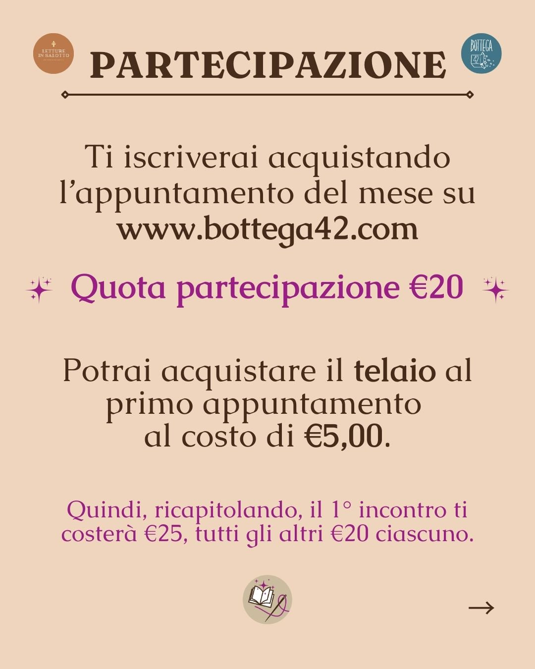 Club del libro e del ricamo (16+), Amare un libertino, 20 Marzo 2026