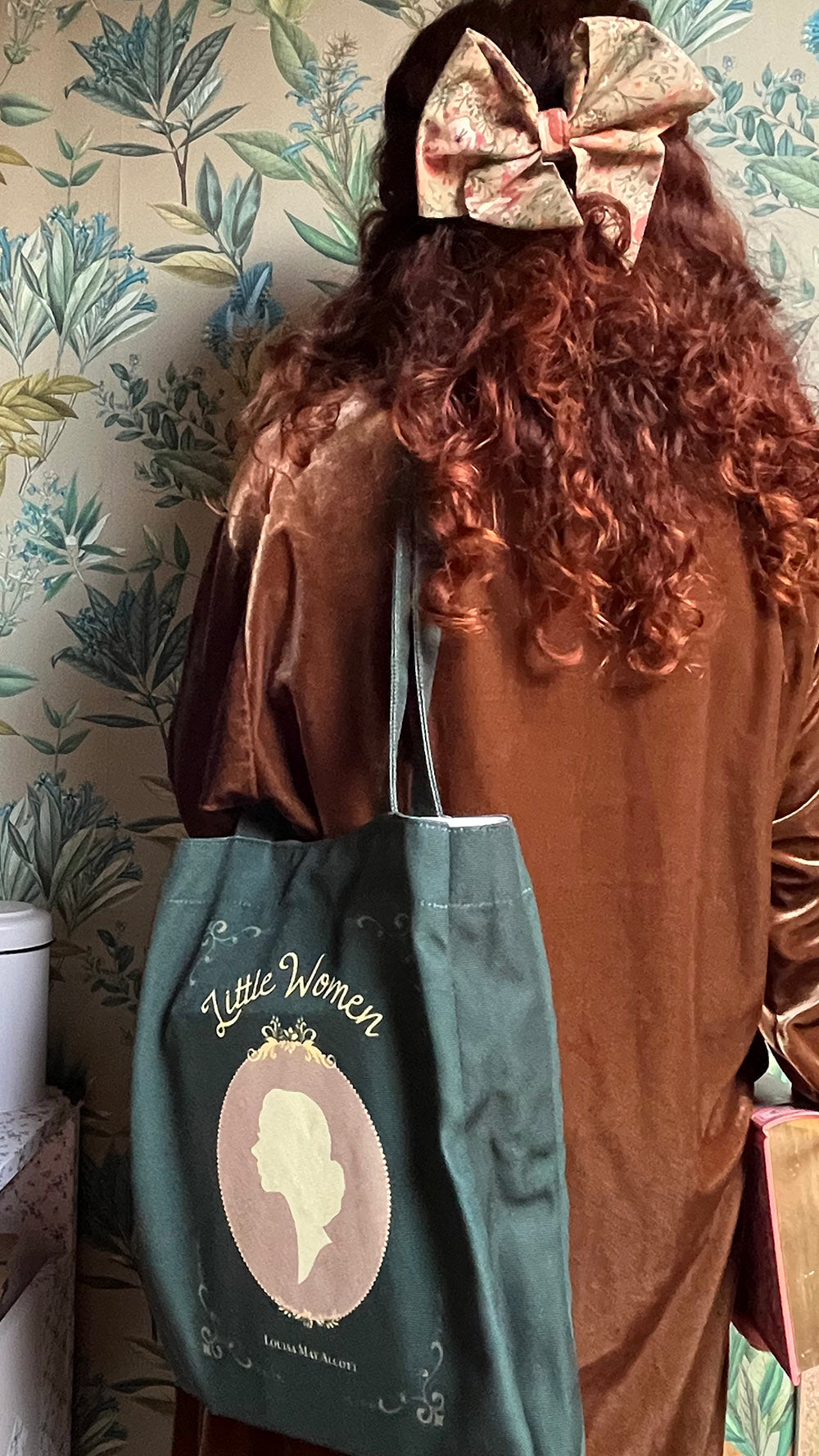 Borsa libro Orgoglio e Pregiudizio, Piccole Donne, Jane Austen, Louisa May Alcott