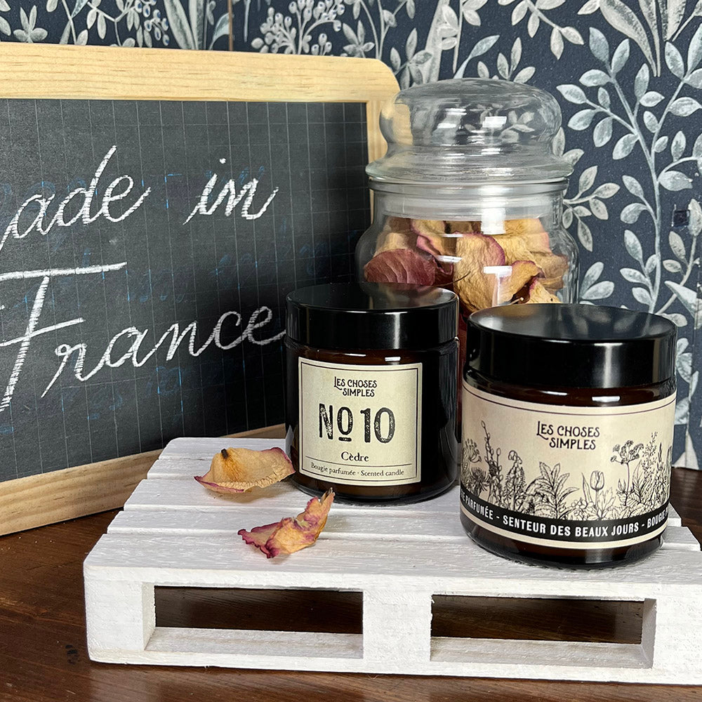 French scented soy wax candle, various fragrances