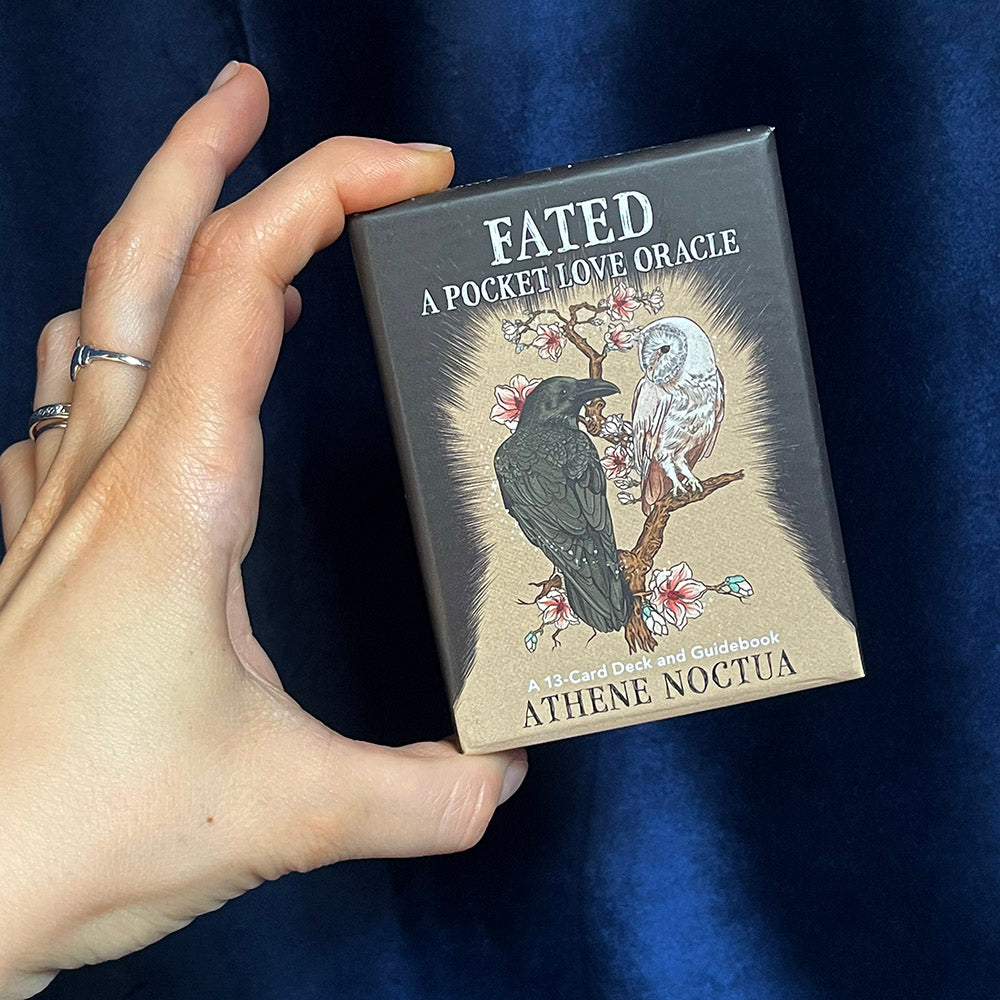 Oracolo tascabile "Fated-Love Oracle", 13 carte witchy per divinazione
