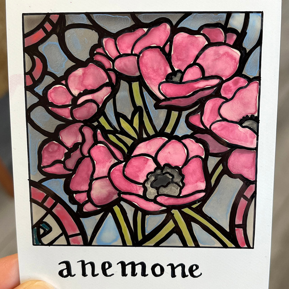 Floral Polaroid Workshop, Dried Flower Processing and Painting, October 12, 2024