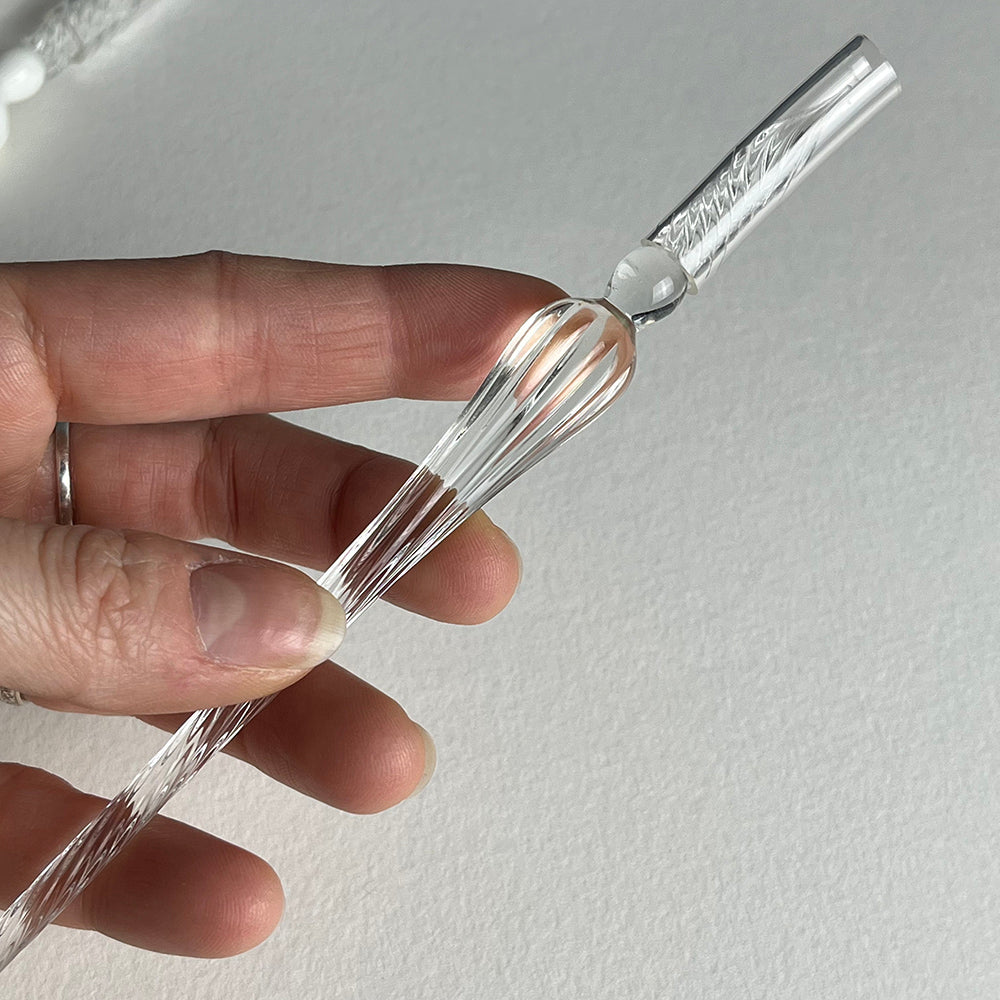 Penna di vetro a immersione per calligrafia - colori vari