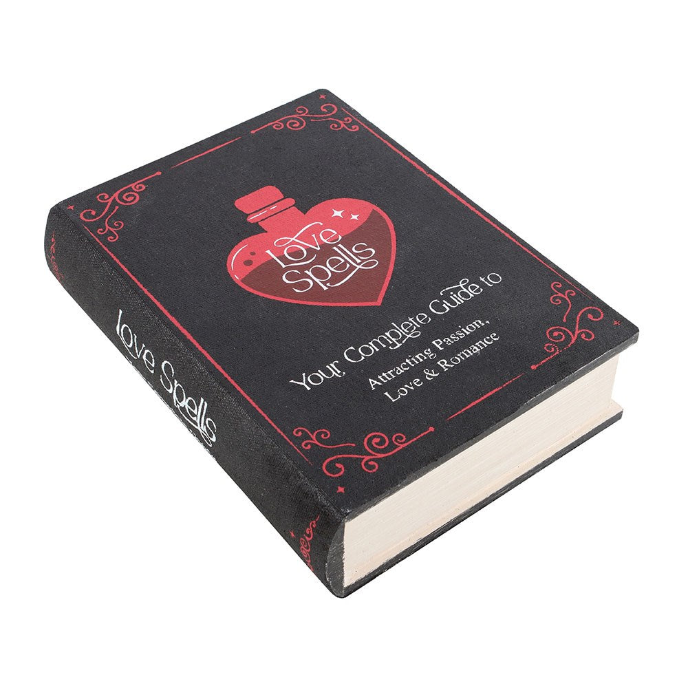 Love Spells Book Box, Love Potion, Wooden Box, Witchy Vibes