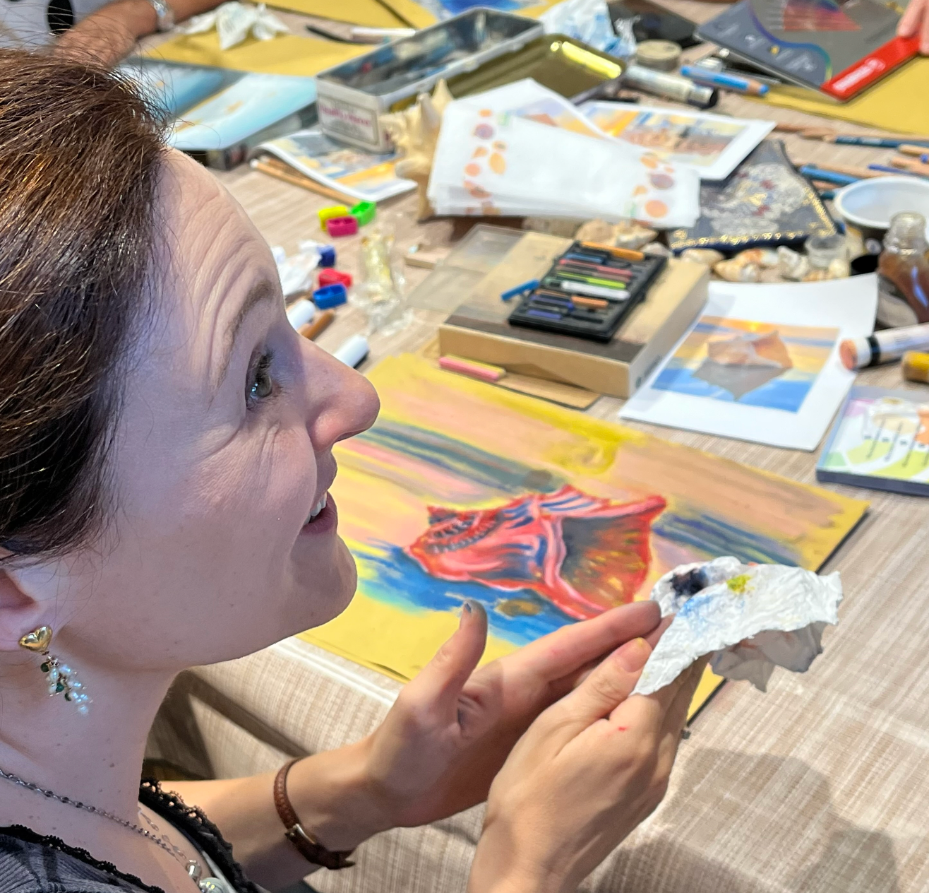 Workshop Disegna il profumo del mare, 20, 22 giugno 2023; 4, 6 e 18 luglio 2023