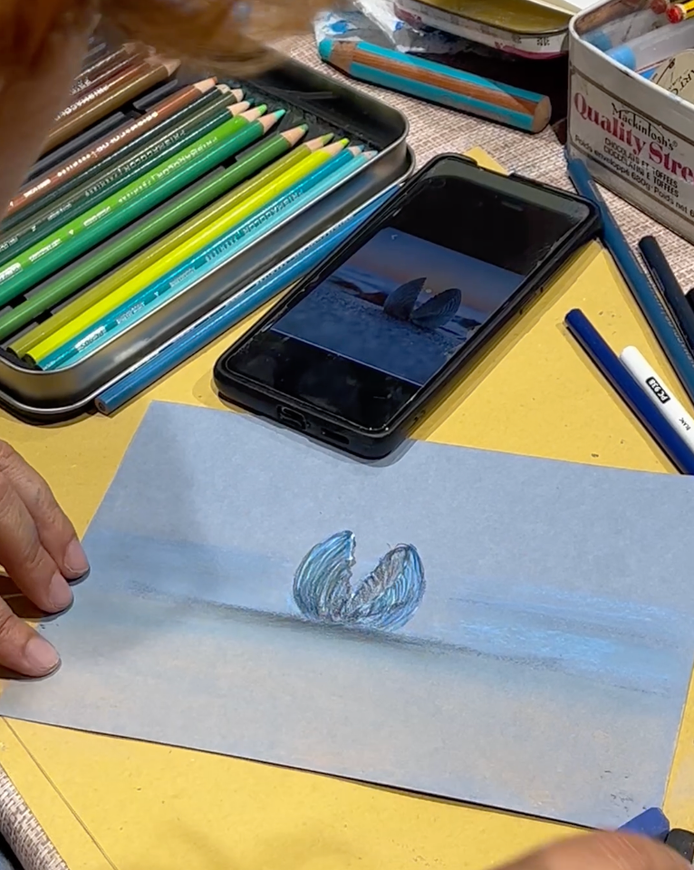 Workshop Disegna il profumo del mare, 20, 22 giugno 2023; 4, 6 e 18 luglio 2023