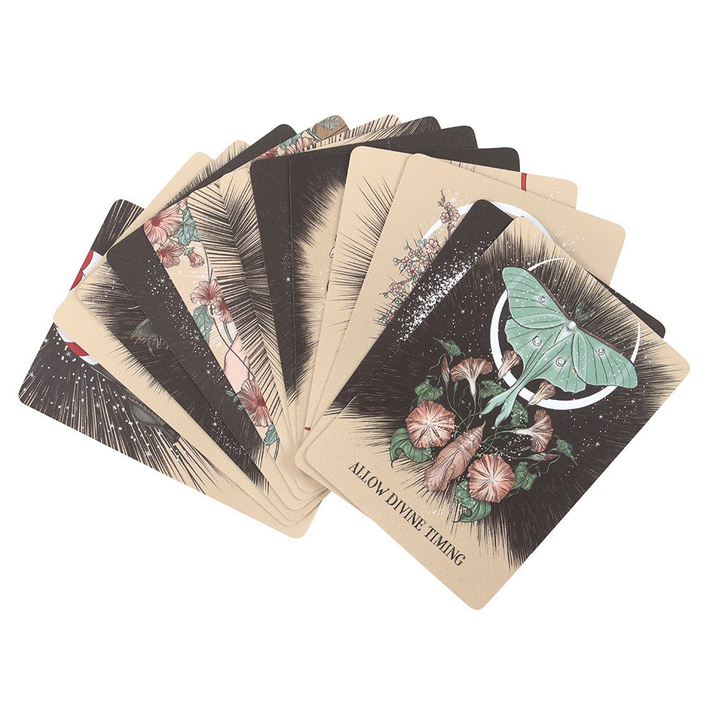 Oracolo tascabile "Fated-Love Oracle", 13 carte witchy per divinazione