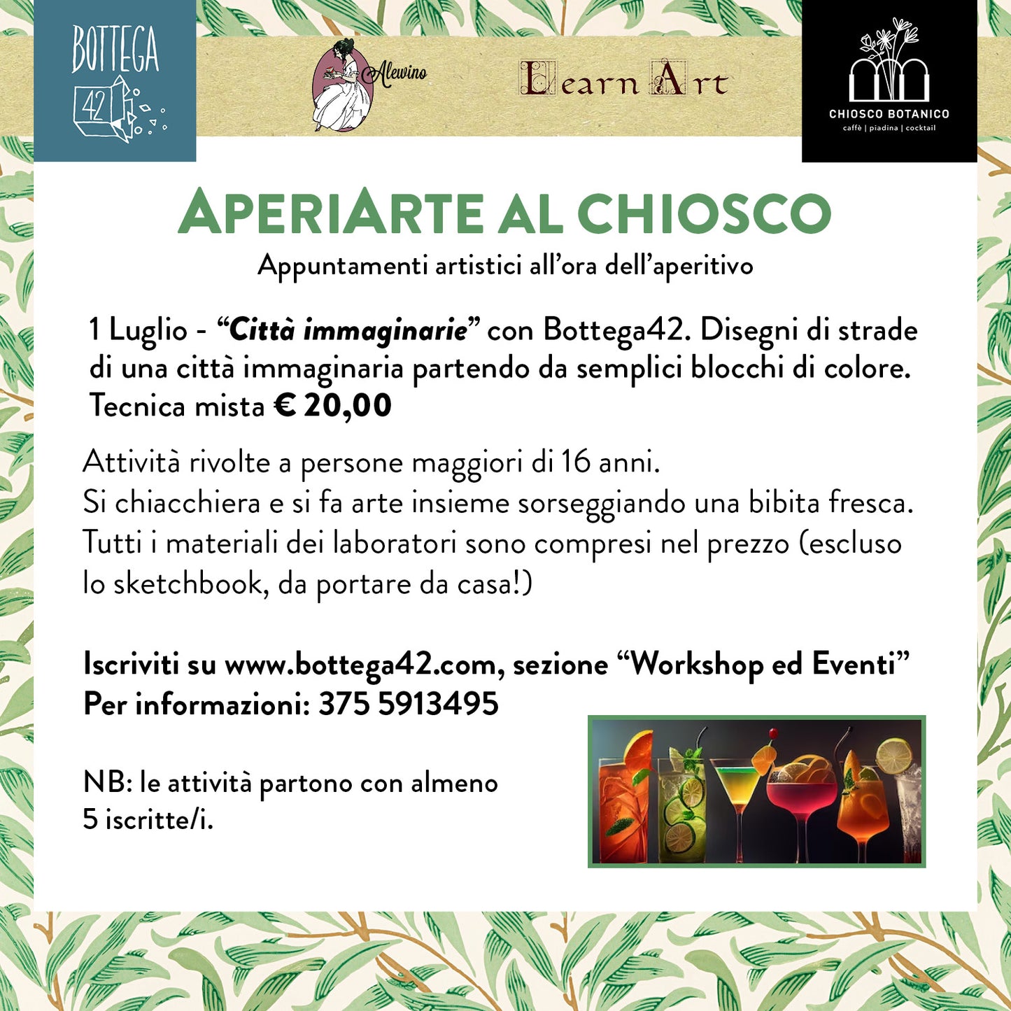 Workshop - "Imaginary Cities", July 1, 2024