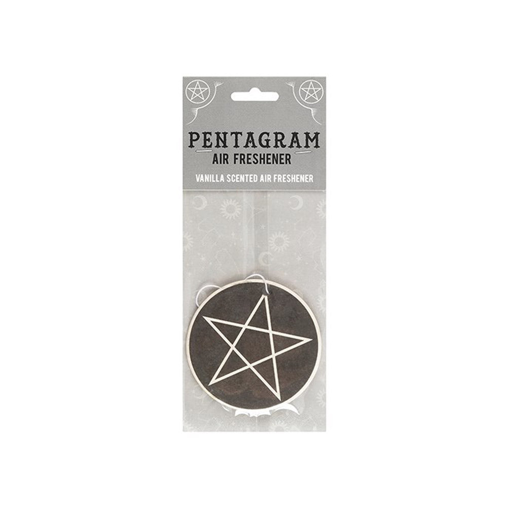 Profumo per auto witchy, pentacolo, strega, luna, triquetra