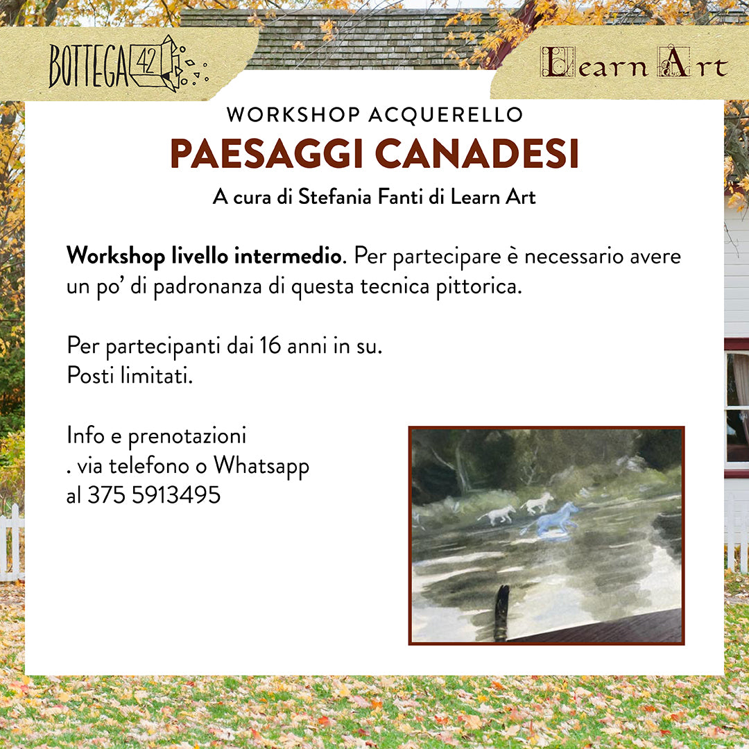 WS Acquerello Paesaggi Canadesi, 16 settembre 2023