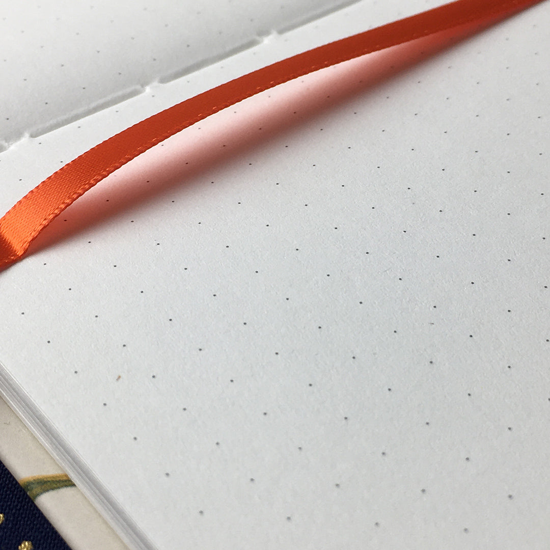 A5 dotted notebook "Botanical - Flowers" colorful wildflowers