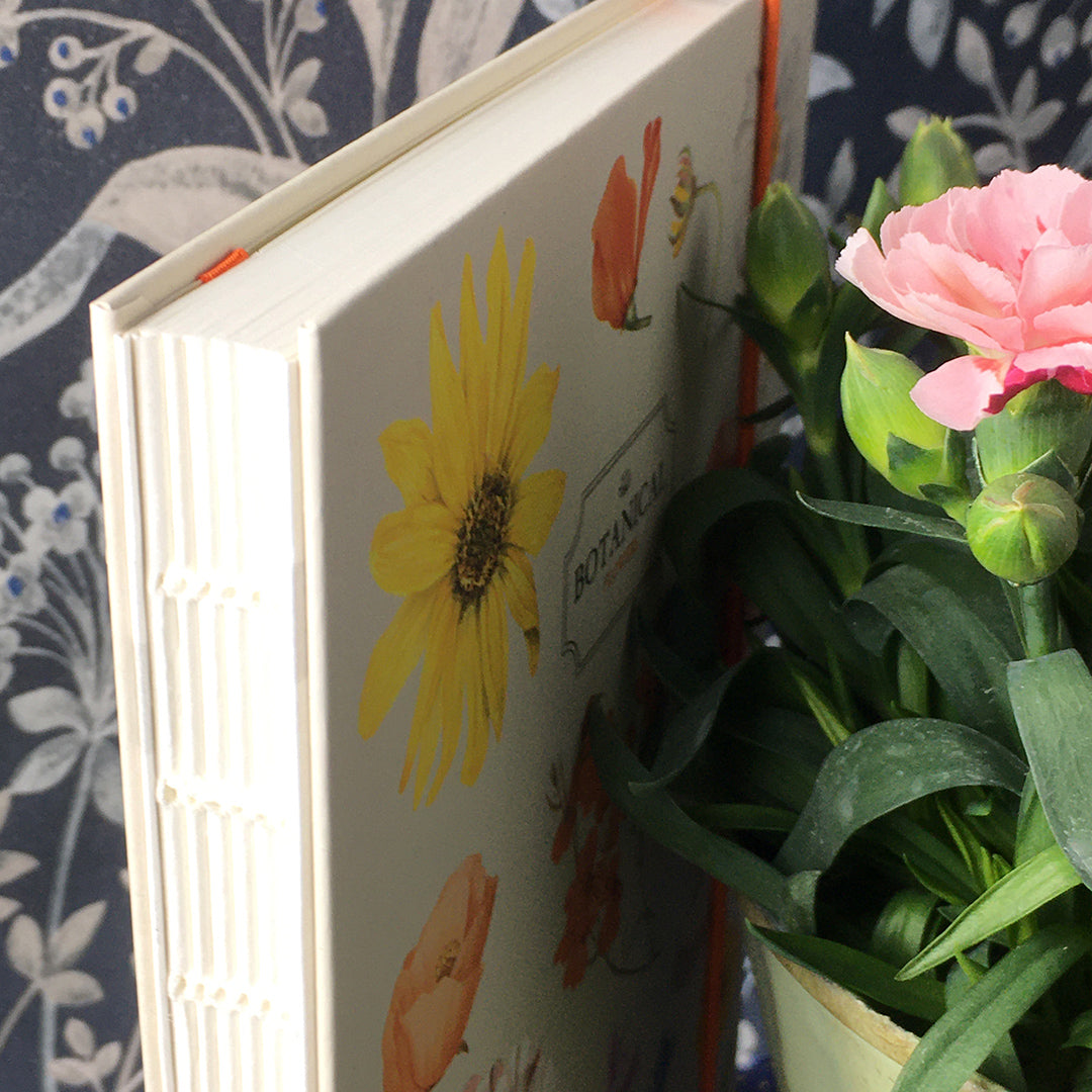 A5 dotted notebook "Botanical - Flowers" colorful wildflowers