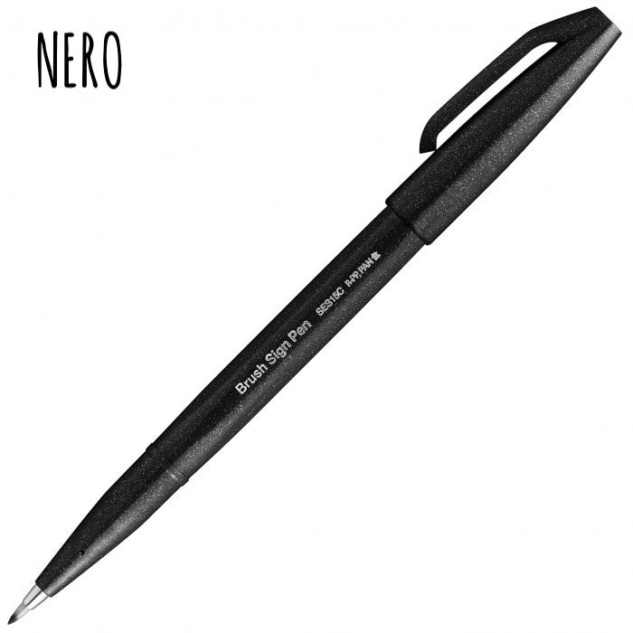 Brush Pen Pentel, Pennarello per lettering , colori vari