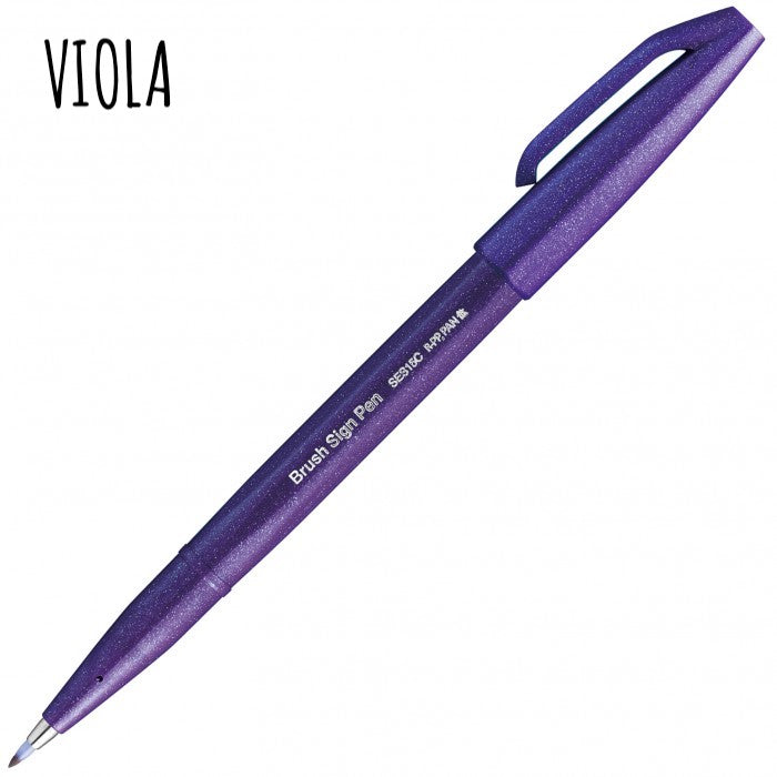 Brush Pen Pentel, Pennarello per lettering , colori vari