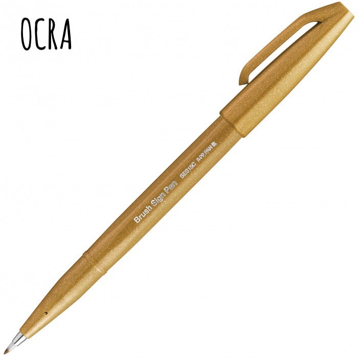 Brush Pen Pentel, Pennarello per lettering , colori vari