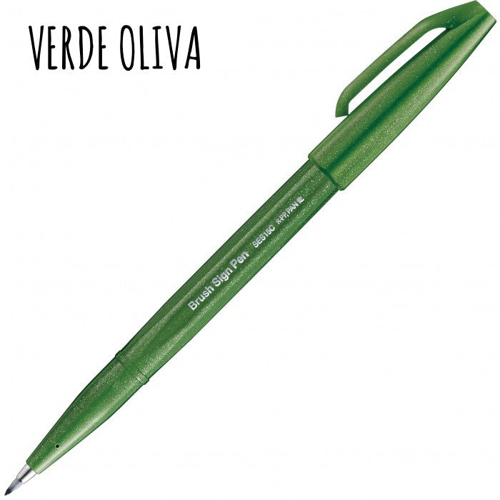 Brush Pen Pentel, Pennarello per lettering , colori vari