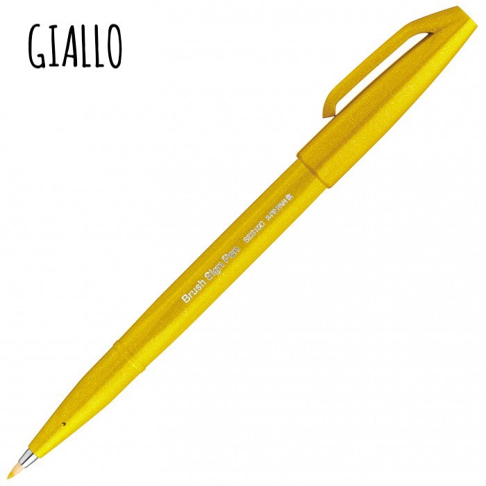 Brush Pen Pentel, Pennarello per lettering , colori vari