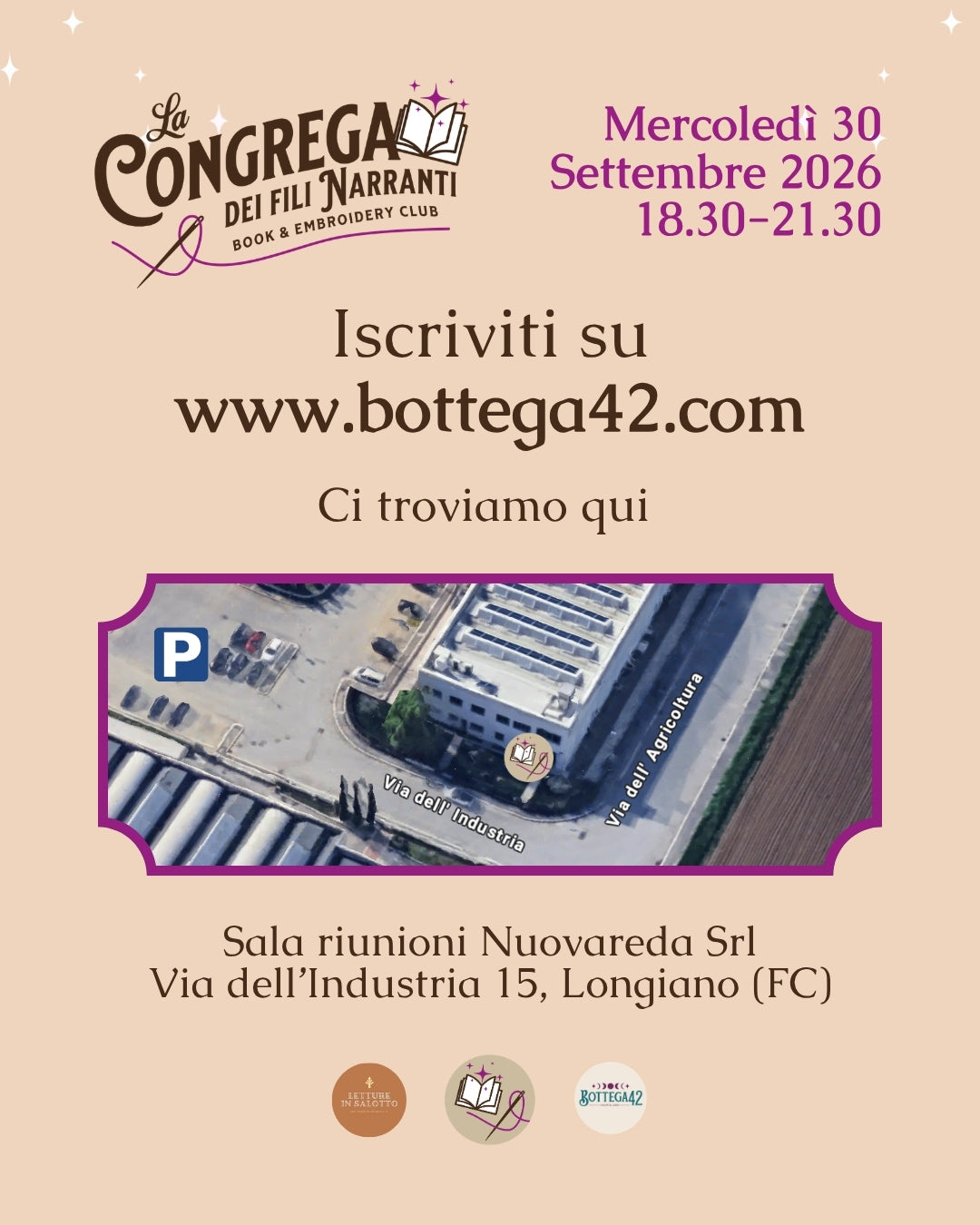 Club del libro e del ricamo (16+), Ragione e Sentimento, 30 Settembre 2026