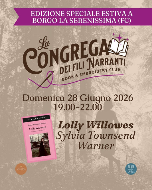 Club del libro e del ricamo (16+), Lolly Willowes, 28 Giugno 2026