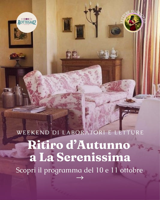 Ritiro d'Autunno - weekend arte e lettura - 10 e 11 ottobre 2026