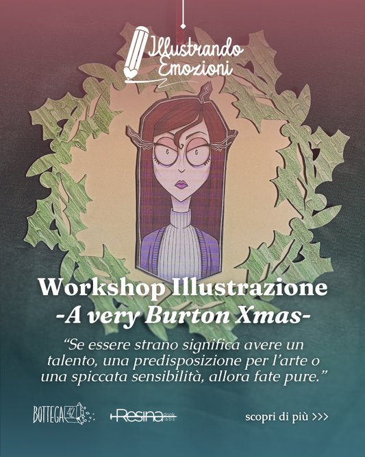 Workshop illustrazione "A very Burton Christmas", 13 dicembre 2025