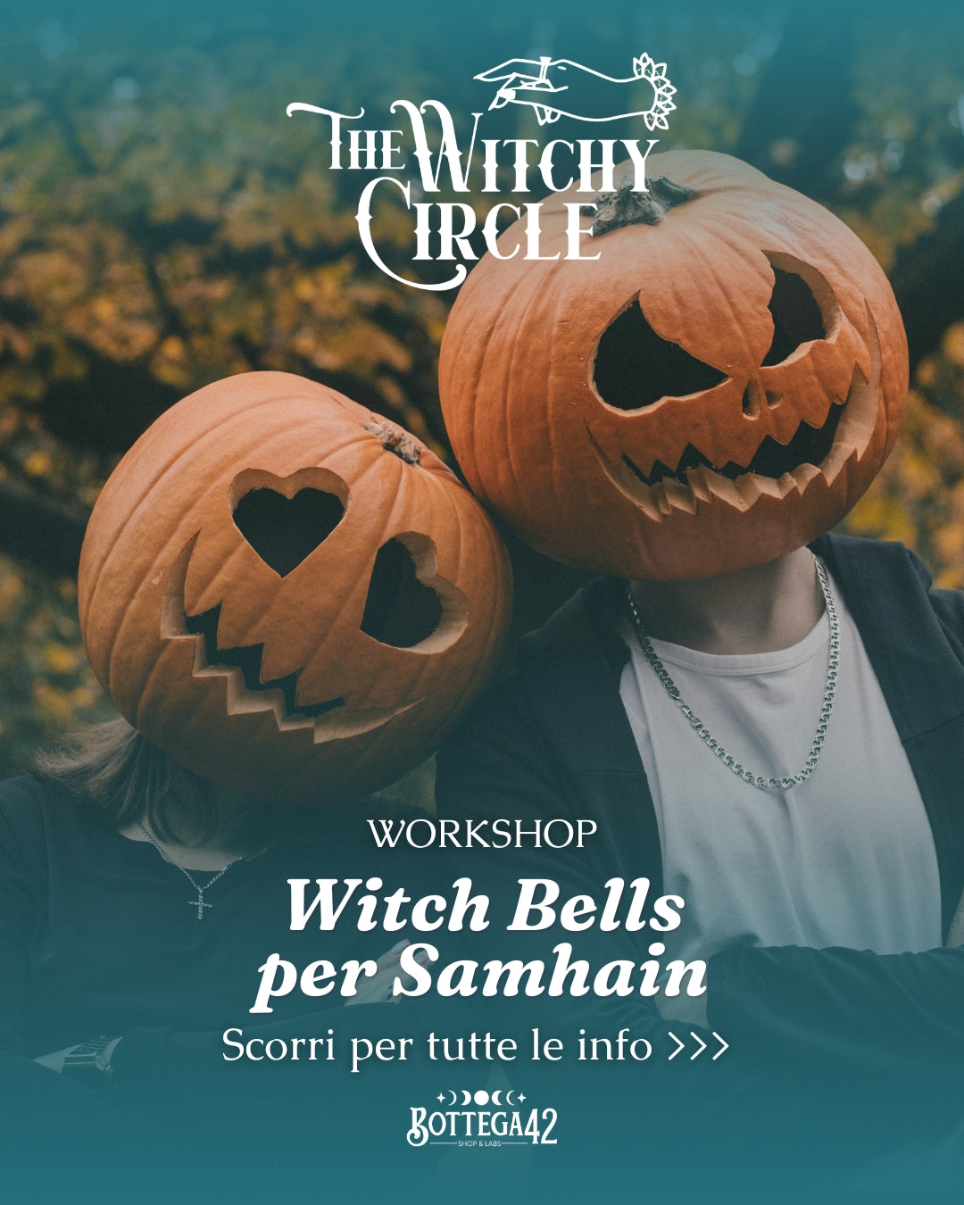 Witchy Circle - Witch Bells per Samhain, 30 ottobre 2026, laboratorio
