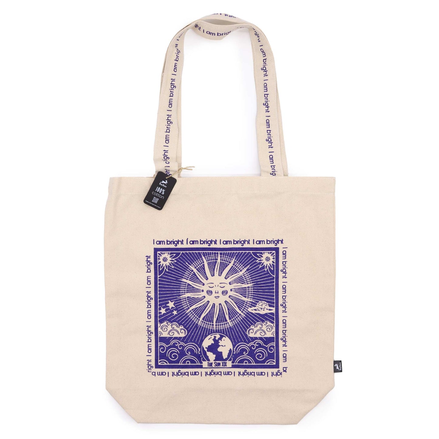 Borsa Tote Bag Tarocchi e frasi motivazionali