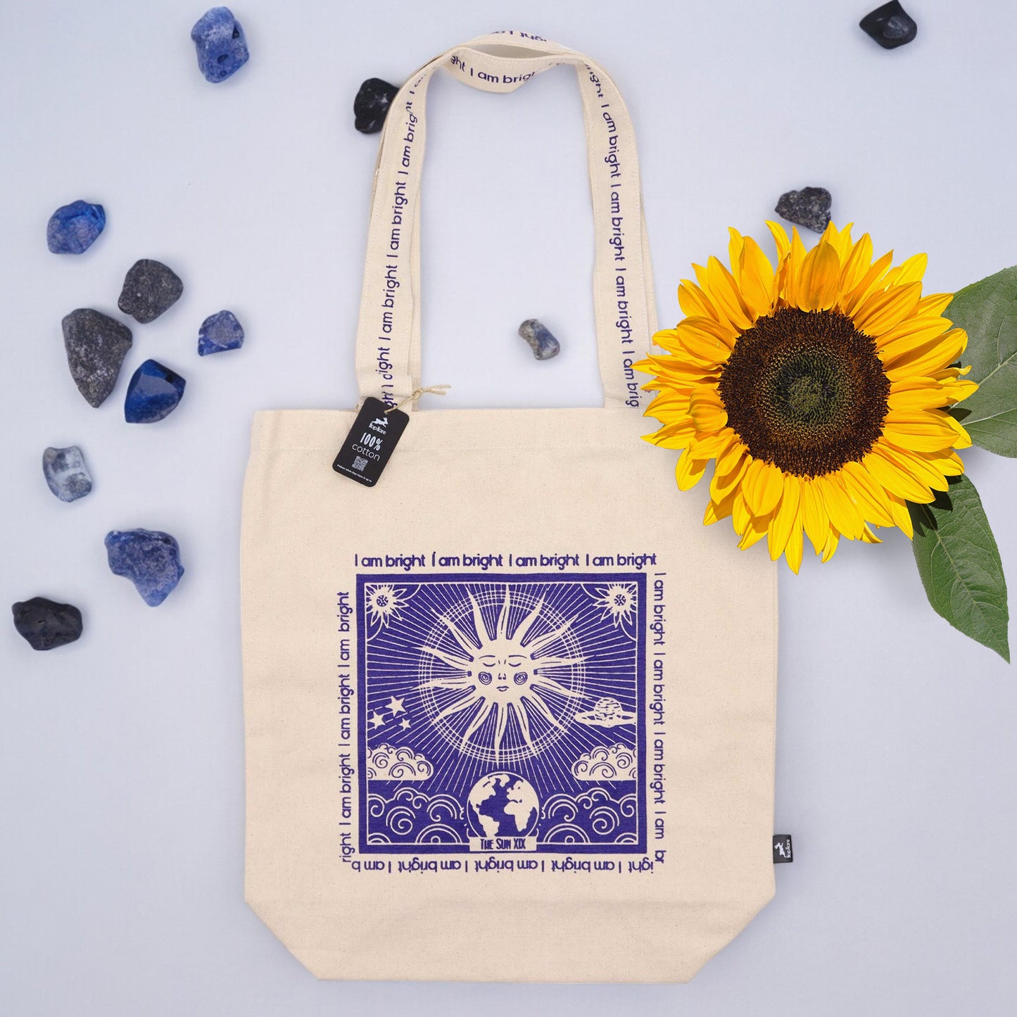 Borsa Tote Bag Tarocchi e frasi motivazionali