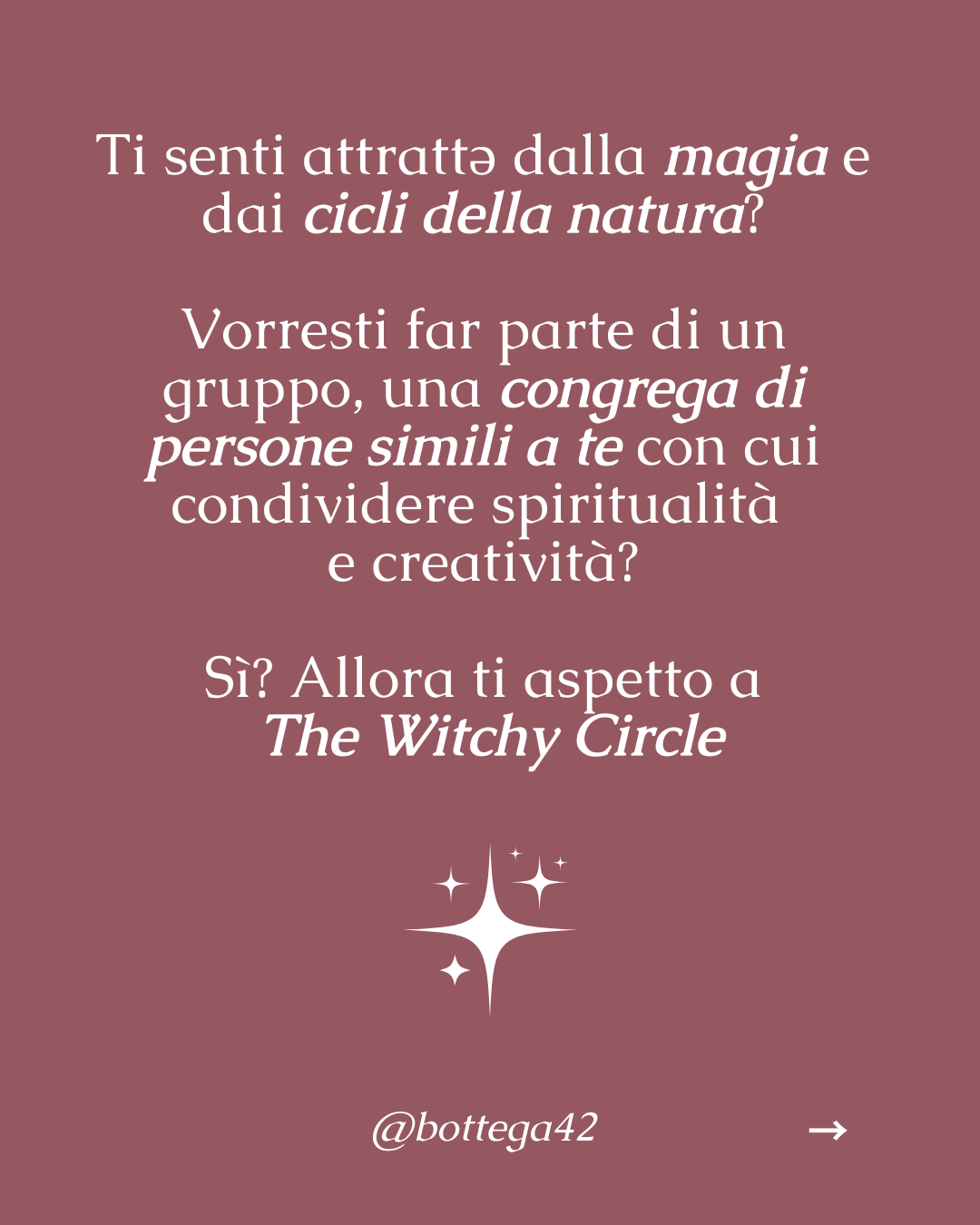 Witchy Circle - Ostara e Beltane, 17 aprile 2026 evento e laboratorio