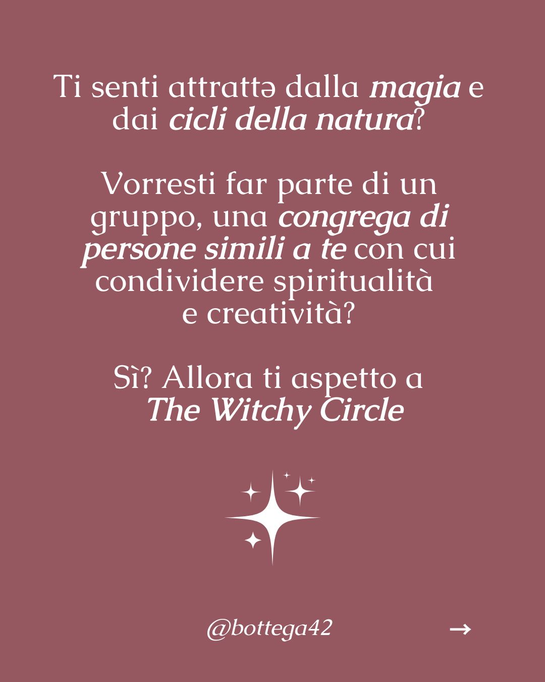 Witchy Circle - Imbolc, 6 febbraio 2026