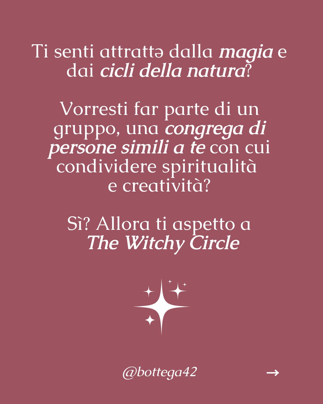 Witchy Circle - Litha e Lughnasadh, 1 agosto 2026 ed. speciale lab + cinema