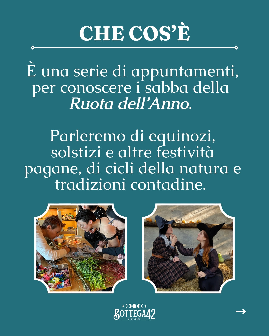Witchy Circle - Witch Bells per Samhain, 30 ottobre 2026, laboratorio