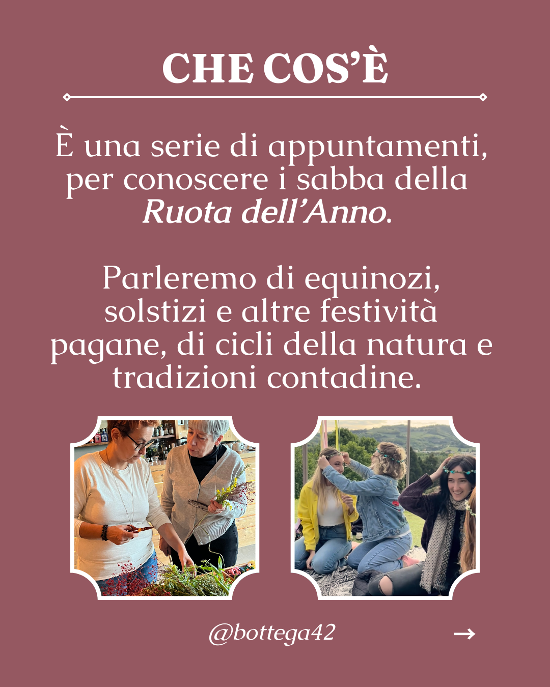 Witchy Circle - Ostara e Beltane, 17 aprile 2026 evento e laboratorio