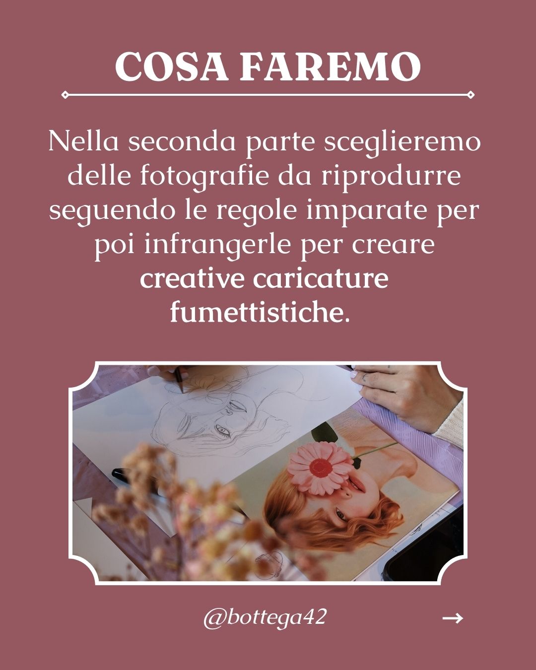 Ws Disegno "Quando una foto diventa un fumetto", 28 febbraio 2026