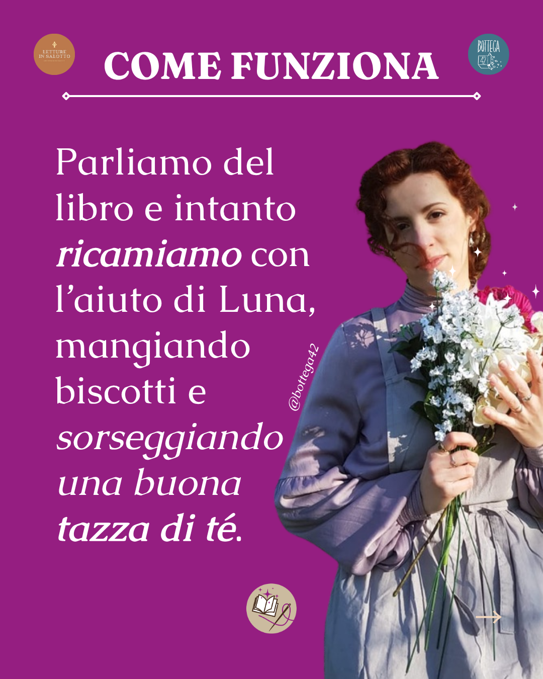 Club del libro e del ricamo (16+), Nate dalla Tempesta, 22 Maggio 2026
