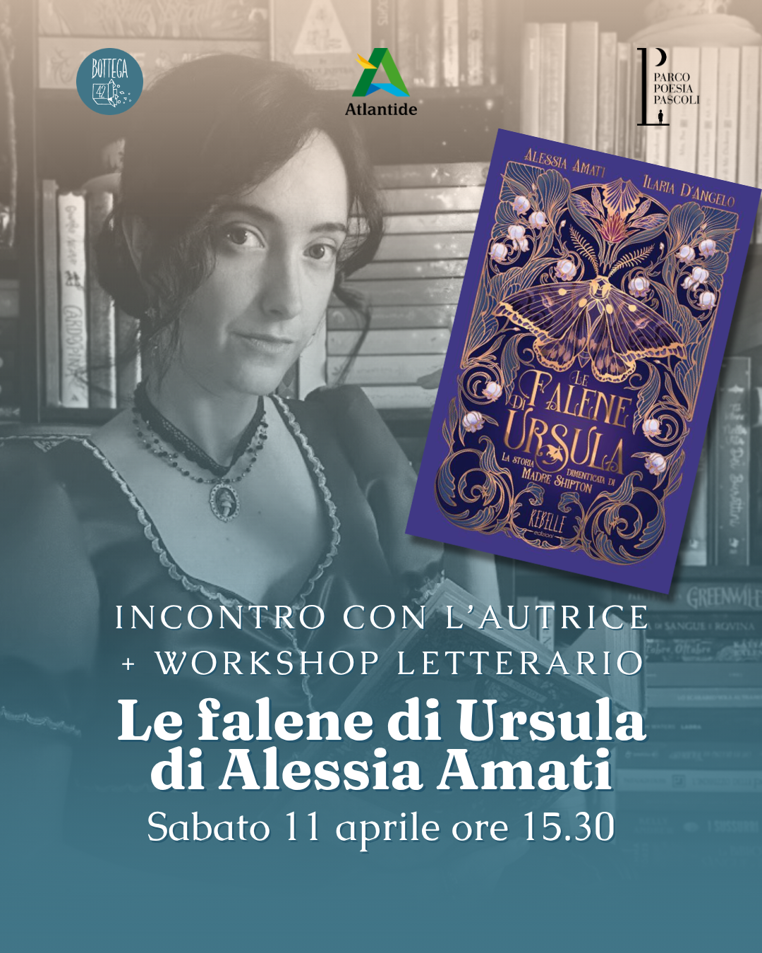 Le falene di Ursula - Incontro con l'autrice + workshop segnalibro