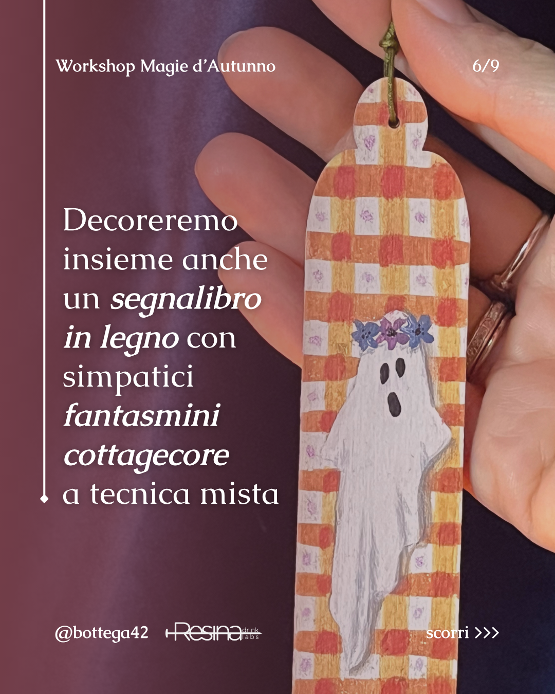 Workshop "Magie d'Autunno" , sabato 11 ottobre 2025