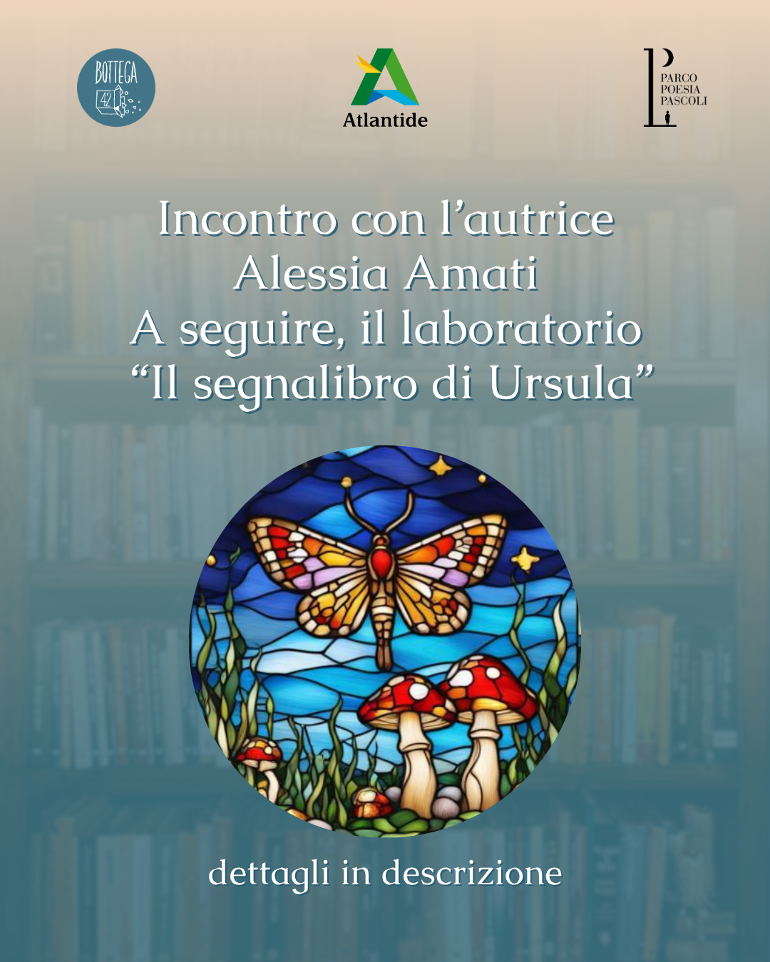 Le falene di Ursula - Incontro con l'autrice + workshop segnalibro
