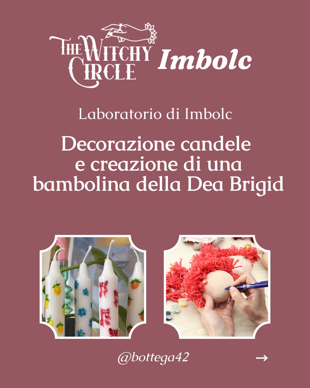 Witchy Circle - Imbolc, 6 febbraio 2026