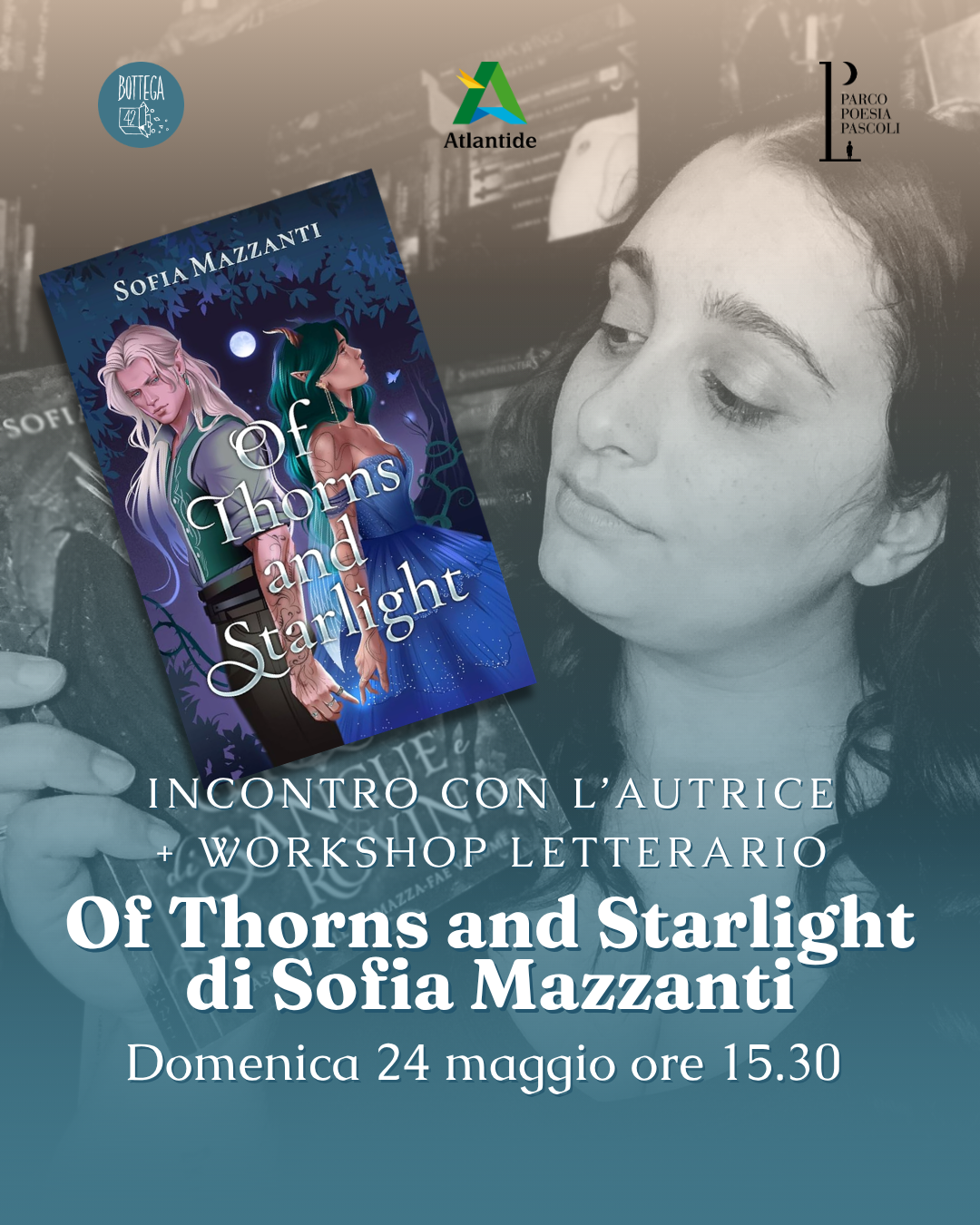 Of Thorns and Starlight - Incontro con l'autrice + workshop pochette dipinta