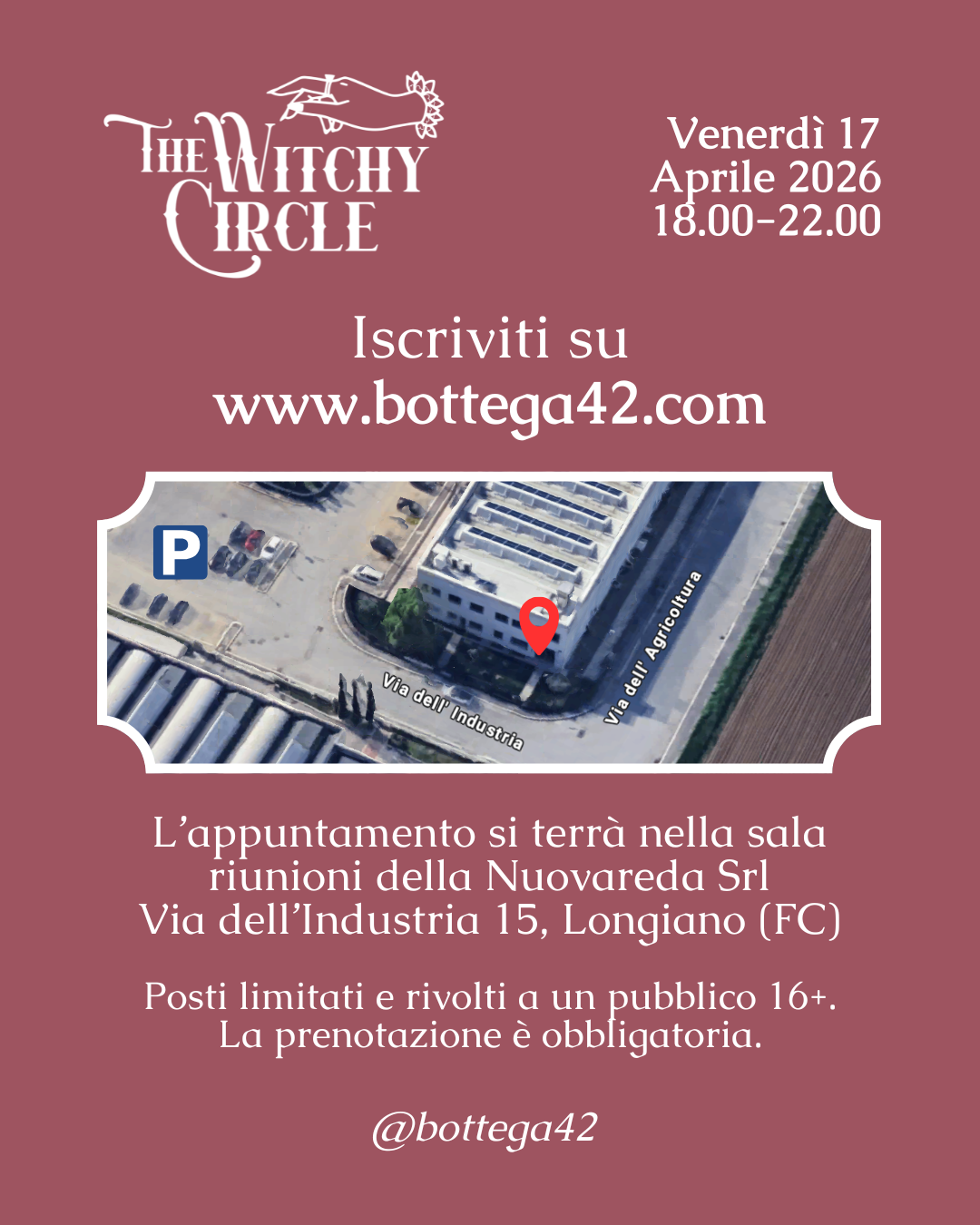 Witchy Circle - Ostara e Beltane, 17 aprile 2026 evento e laboratorio