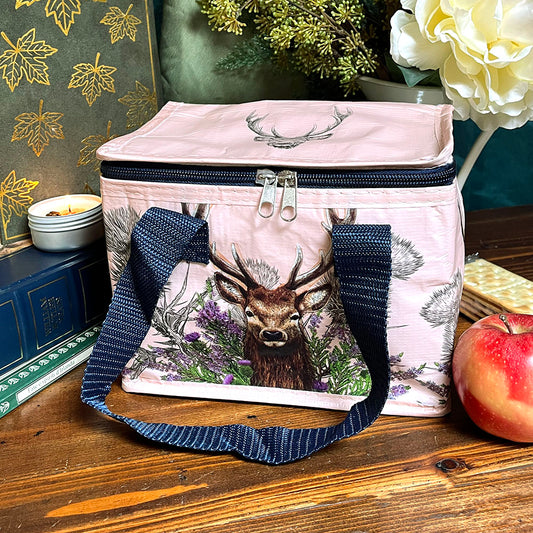 Borsa termica "Wild Stag" cervo selvatico, porta pranzo in PET riciclato