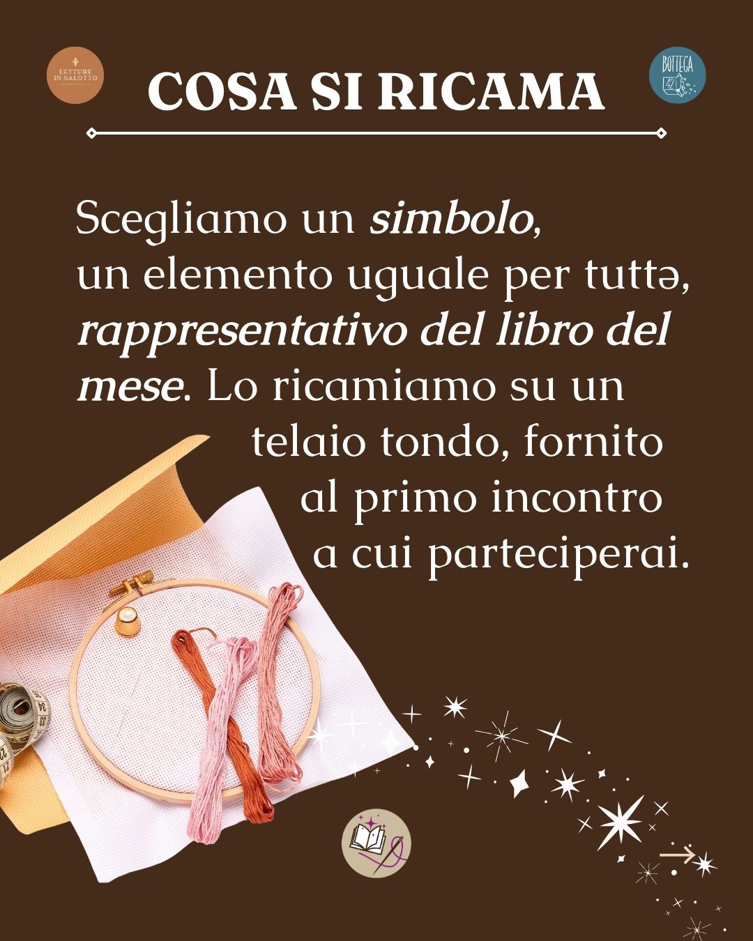 Club del libro e del ricamo (16+), Amare un libertino, 20 Marzo 2026