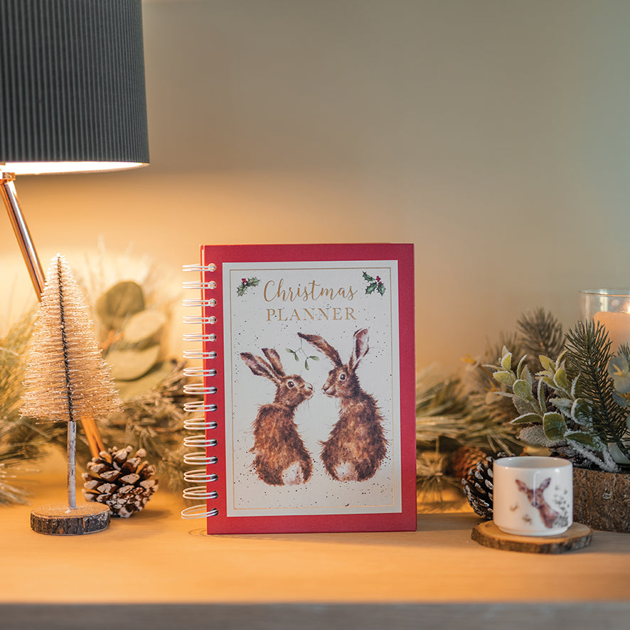 Planner di Natale, Christmas Planner Wrendale Designs, copertina rigida, illustrato