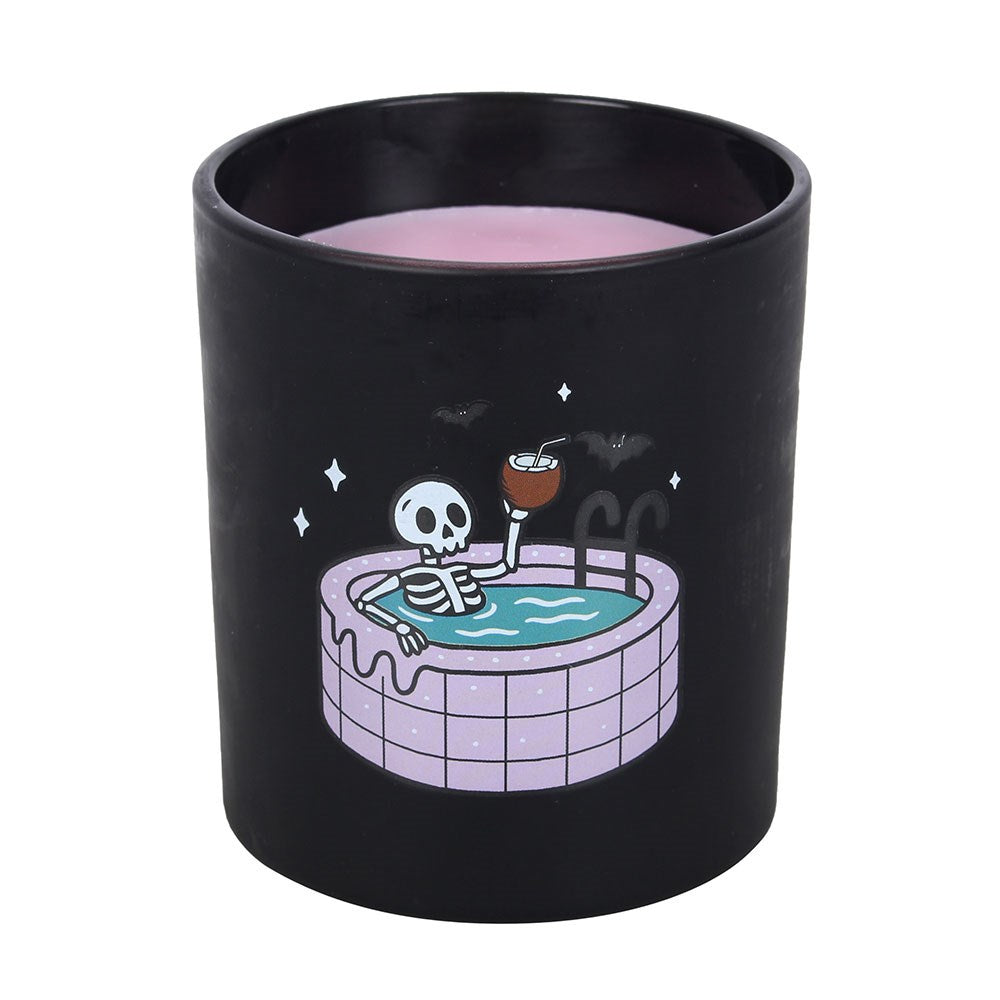 Candele profumate gotiche Summerween, Black Cherry and Vanilla Coconut and Coffins
