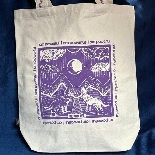 Borsa Tote Bag Tarocchi e frasi motivazionali