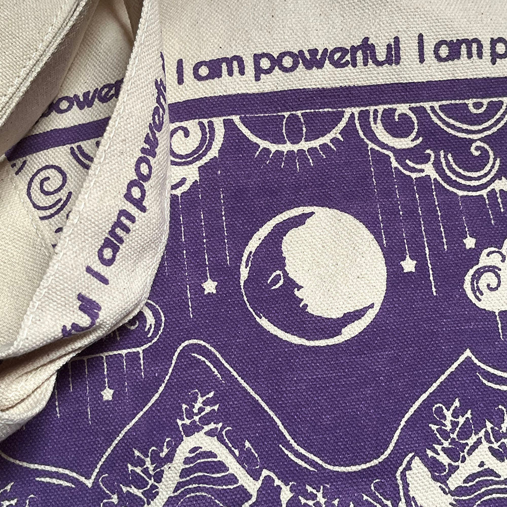 Borsa Tote Bag Tarocchi e frasi motivazionali