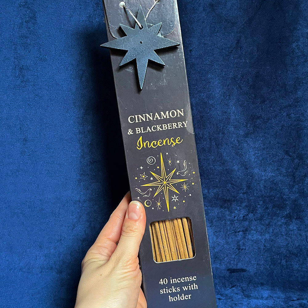 Set regalo incensi "Starry Night" + porta incenso, due fragranze