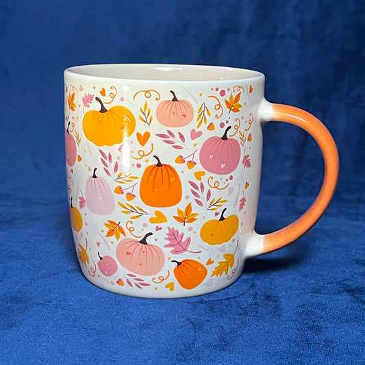 Tazza "Summer Pumpkin" zucca estiva, summerween, colori pastello, autunno