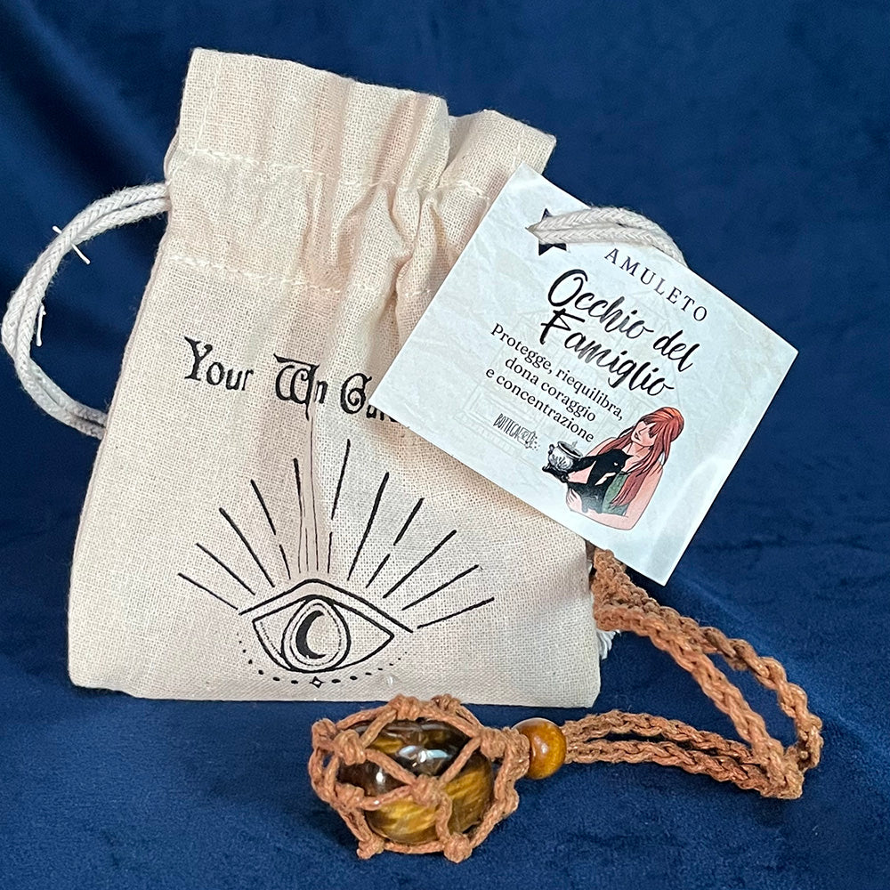 Bundle Kit "Magia pratica" candela, profumo ambiente e amuleto, edizione limitata witchy